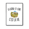 Poster La Saône-et-Loire c’est la vie