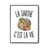 Poster La Sarthe c’est la vie