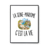 Poster La Seine-Maritime c’est la vie