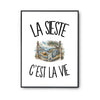 Poster La sieste c'est la vie