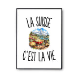 Poster La Suisse c’est la vie