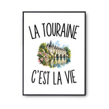 Poster La Touraine c’est la vie