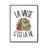 Poster La valse c'est la vie
