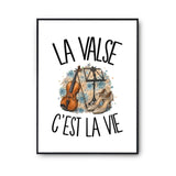 Poster La valse c'est la vie