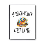 Poster Le Beach-Volley c’est la vie