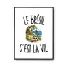 Poster Le Brésil c’est la vie