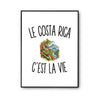 Poster Le Costa Rica c’est la vie