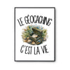 Poster Le géocaching c'est la vie