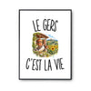 Poster Le Gers c’est la vie