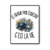 Poster Le grand prix équestre c'est la vie