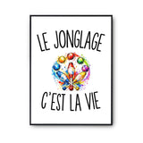 Poster Le Jonglage c’est la vie