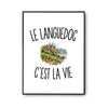 Poster Le Languedoc c’est la vie