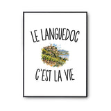 Poster Le Languedoc c’est la vie