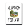 Poster Le Limousin c’est la vie