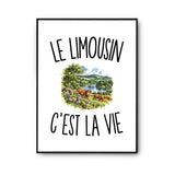 Poster Le Limousin c’est la vie