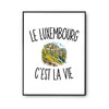 Poster Le Luxembourg c’est la vie