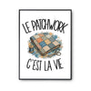 Poster Le patchwork c'est la vie