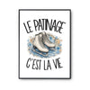 Poster Le patinage c'est la vie