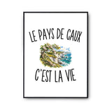 Poster Le Pays de Caux c’est la vie