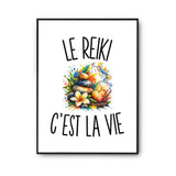 Poster Le Reiki c’est la vie
