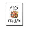 Poster Le Rosé c’est la vie