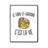 Poster Le Tarn-et-Garonne c’est la vie