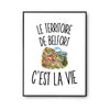 Poster Le Territoire de Belfort c’est la vie