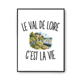 Poster Le Val de Loire c’est la vie