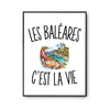 Poster Les Baléares c’est la vie