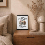 Poster Les cupcakes c'est la vie