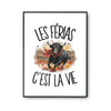 Poster Les férias c'est la vie