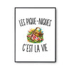Poster Les Pique-Niques c’est la vie