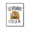 Poster Les renards c'est la vie