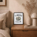 Poster Les rhinocéros c'est la vie