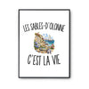 Poster Les Sables-d’Olonne c’est la vie