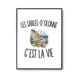 Poster Les Sables-d’Olonne c’est la vie