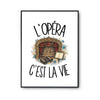 Poster L'opéra c'est la vie