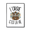 Poster L'orgue c'est la vie