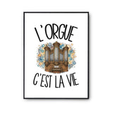 Poster L'orgue c'est la vie