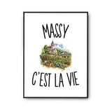 Poster Massy c’est la vie