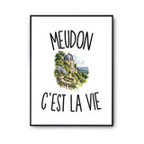 Poster Meudon c’est la vie