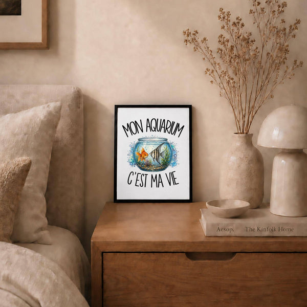 Poster Mon aquarium c'est ma vie