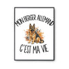 Poster Mon Berger Allemand c'est ma vie
