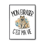 Poster Mon Eurasier c'est ma vie