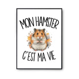 Poster Mon hamster c'est ma vie