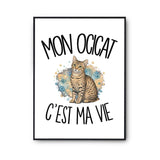 Poster Mon Ocicat c'est ma vie
