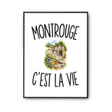 Poster Montrouge c’est la vie