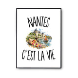 Poster Nantes c’est la vie