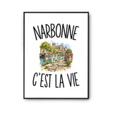 Poster Narbonne c’est la vie