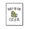Poster Neuilly-sur-Seine c’est la vie